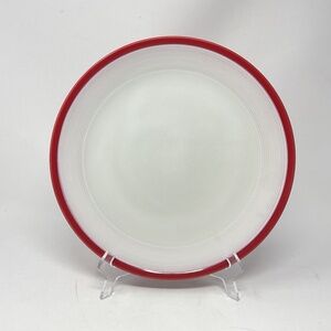 Denby Intro Alfresco Red (retired) Stoneware Dinner Plate (4 available $15 EACH